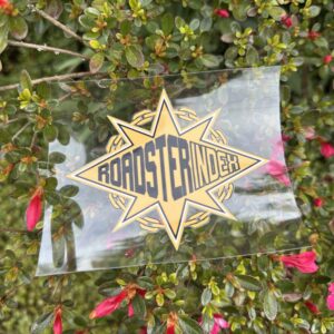 Gold Chain 'Starr' Sticker
