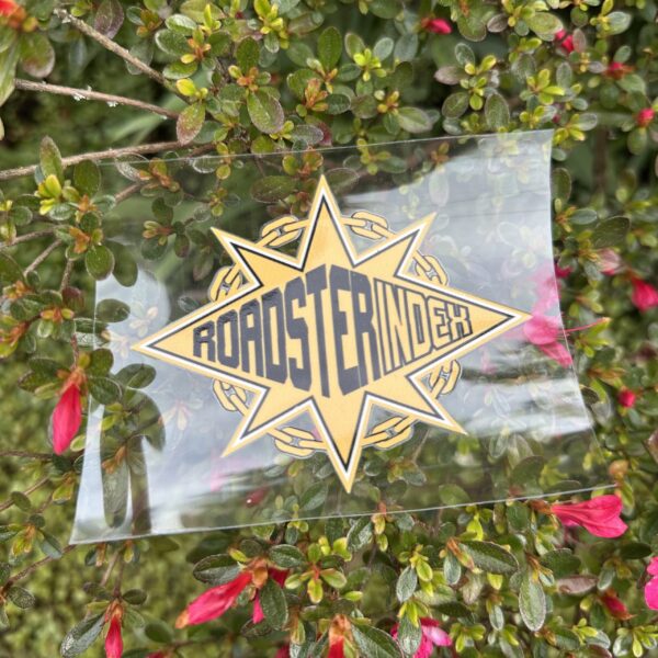Gold Chain 'Starr' Sticker