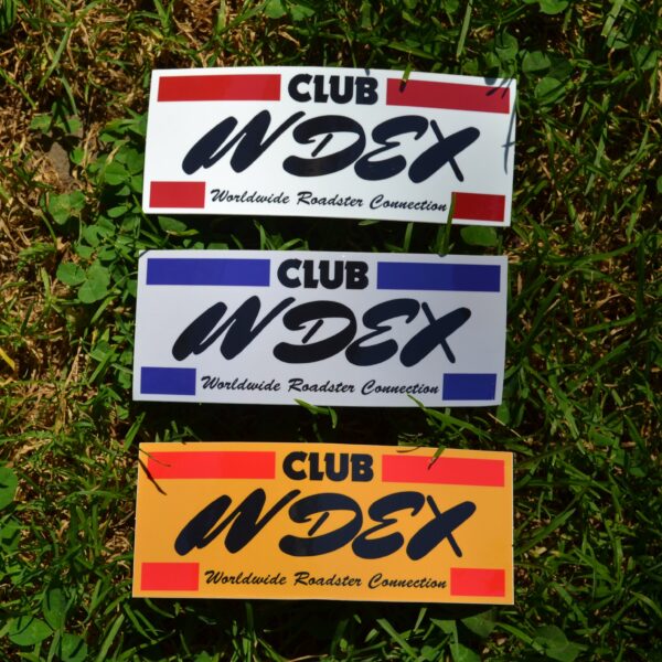 Club Index Sticker "Washed Out" - Image 2