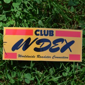 Club Index Sticker "Ferrari"